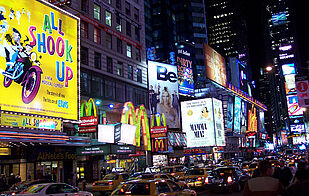 Time Square in Manhattan NY