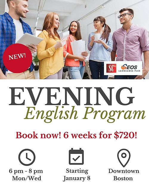 GEOS Boston Evening Class Flyer