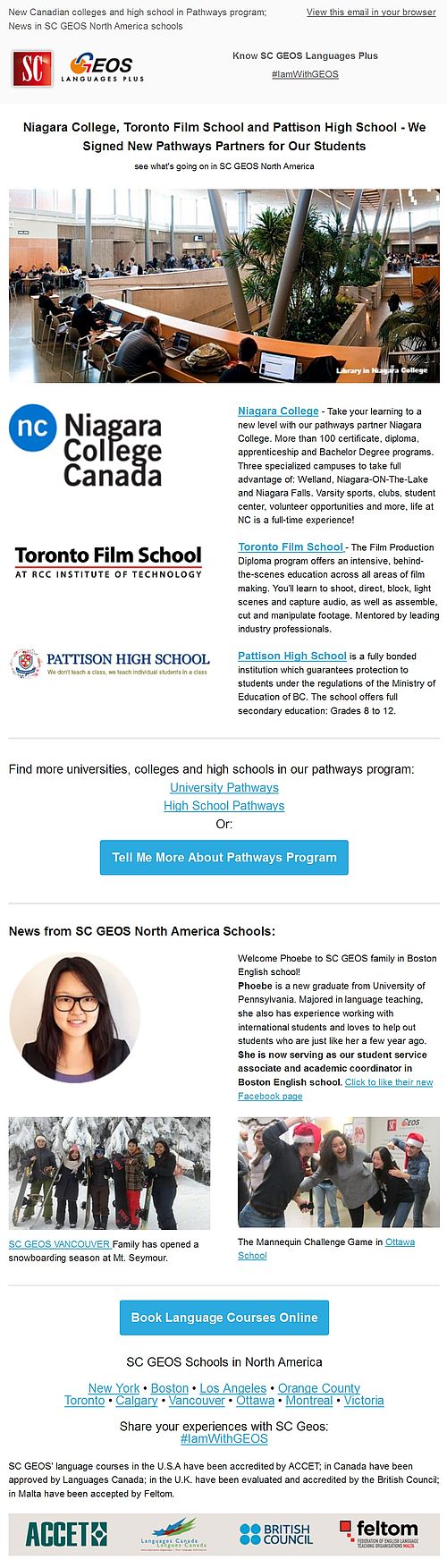 GEOS December newsletter