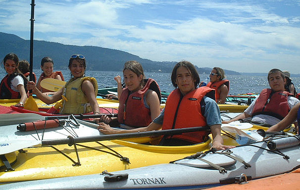 Go kayaking in Vancouver