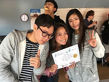 Graduation and Donut Friday - LA English School Activities