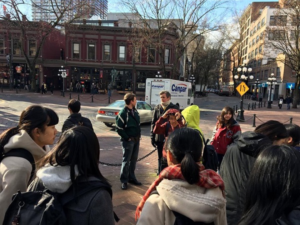 Language School Activity - A Historical Walk into Vancouver