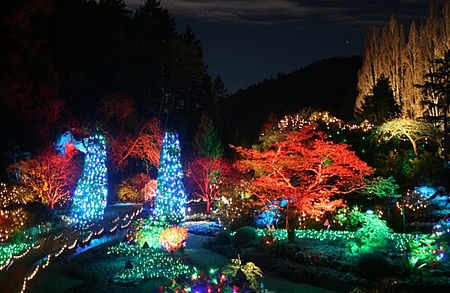 Magic of Christmas at Butchart Gardens - Top 10 do's in NA