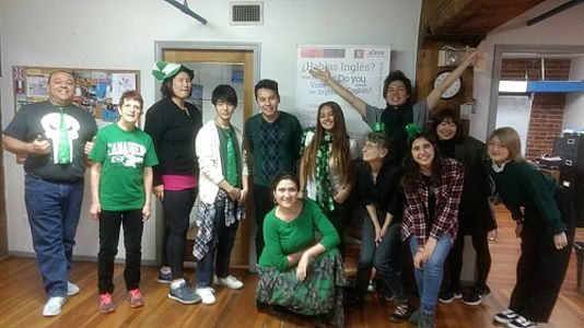 SC GEOS English school After class activity - St. Patrick's Day