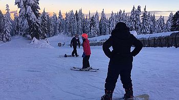 Snowboarding - afterclass activities - Vancouver English School